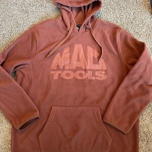 Mac Tools Men's Rust Hoodie Size XL